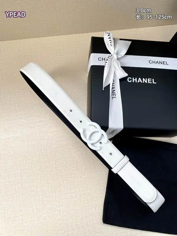 Chanel belt 30mmX95-125cm 8L11